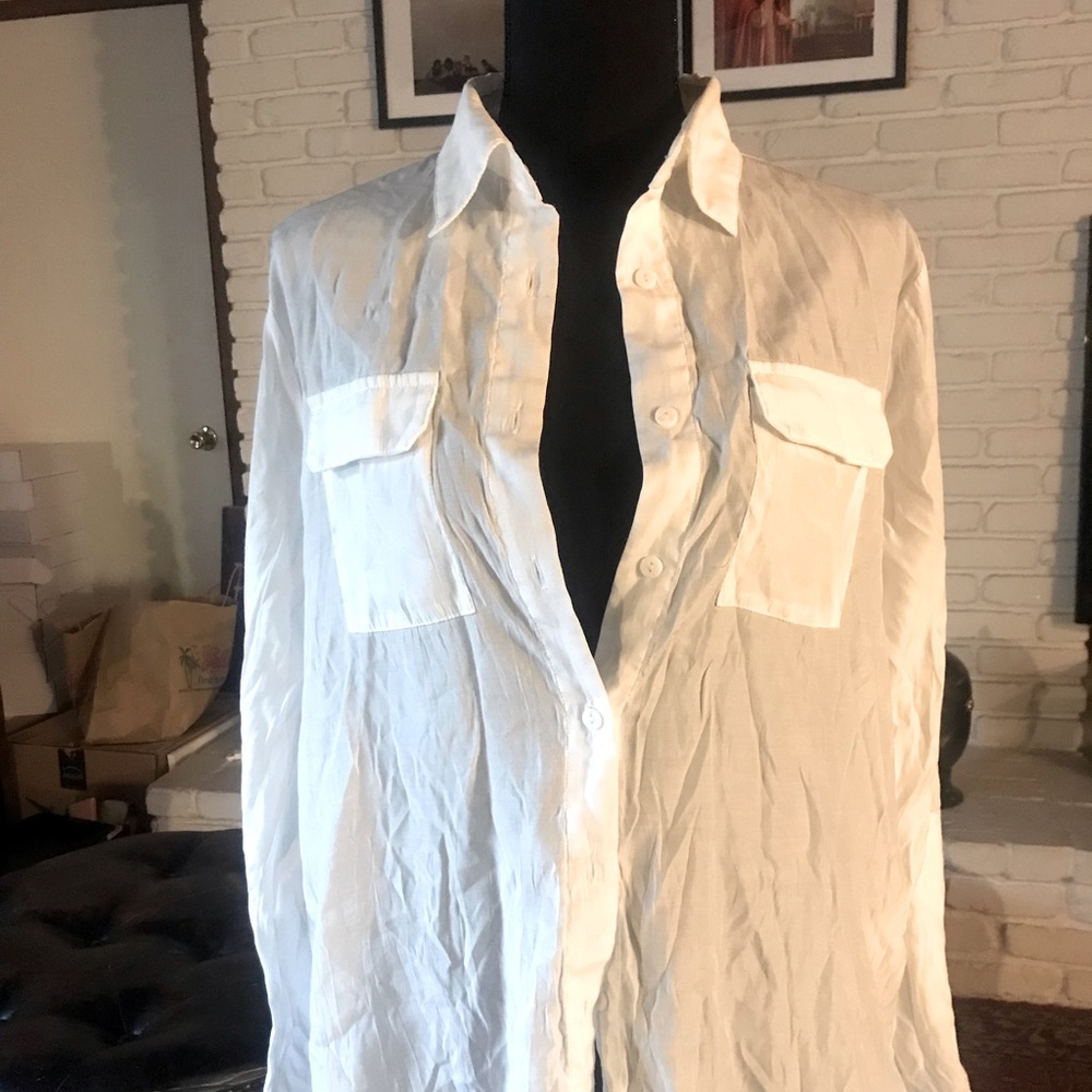 White button up. - Picture 2 of 2